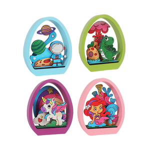 Giocattoli per Dipingere per Bambini, Kit in Legno per Esprimere la Creatività, Set Fai-da-Te con <span class=keywords><strong>Sirena</strong></span>, Unicorno, Dinosauro, Astronauta, per Bambini 8-13 Anni - Product Image 5