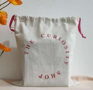 Sac à poussière en coton biologique personnalisé avec logo, cordon de serrage, sac de shopping en toile recyclable pour sac à main, impression sérigraphique, utilisation pour vêtements - Product Image 3