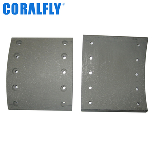 Coralfly industrial tractor peças freio forro 19032 freio do caminhão forro para SAF 1057301200 3057301200 1057001200 3057241200 - Product Image 2