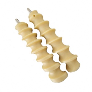 Özel freze işleme konveyör vida talaş küçük büyük burgu Pe Uhmwpe1000 naylon <span class=keywords><strong>Spiral</strong></span> vidalar için plastik - Product Image 4