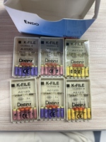 Fichiers endodontiques K YP WK Dental Endo, en acier inoxydable, pour utilisation manuelle, instrument dentaire pour cathétérisme, 25 mm, 21 mm