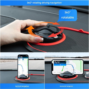 Almohadilla Antideslizante Multifuncional 3 en 1 para el Tablero del Automóvil, Material de PVC Resistente al Agua, Soporte para Teléfono, Número Personalizable - Product Image 3