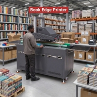 Imprimante pour bords de livres, machine d'impression pigmentée CMYK résistante à l'eau