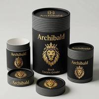 Tube en papier hexagonal imprimé UV avec logo personnalisé, emballage de cigarettes King Size, boîte cylindrique en carton pour 5 paquets, tube à cigares en gros
