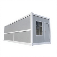 Casa Contenedor Plegable Prefabricada Tipo Z, Resistente a Terremotos, para Oficinas, Campamentos de Trabajadores, Almacenes, Alojamiento Temporal