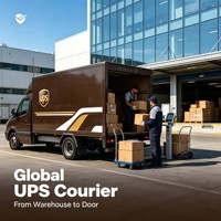 Service de messagerie mondial UPS, livraison express mondiale, suivi en temps réel et service professionnel porte-à-porte