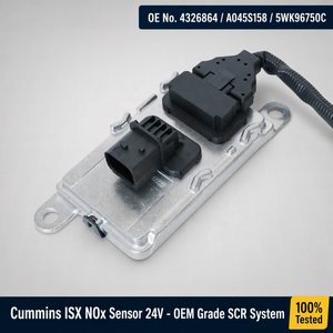Capteur d'oxygène et d'azote 4326864 5WK96750C pour Cummins ISB ISL pour <span class=keywords><strong>DAF</strong></span> XF CF 24V Capteur Nox 1710806 A045S158 - Product Image 1