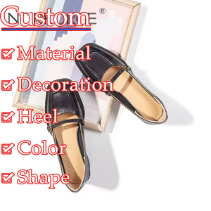 Женские 2026 на заказ, Новое поступление, оптовая продажа, черные модные удобные туфли-лодочки - Product Image 2