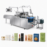 Machine d'emballage de cartons, à commande mécanique, multi-stations, multifonctionnelle, pour emballer des boîtes en carton de petite taille pour l'alimentation et les produits chimiques