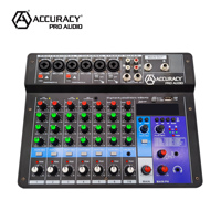 Mezclador de Audio Profesional Accuracy Pro Audio Dj Ddj-1000srt MA8, Mezclador de DJ con Cable para Transmisión