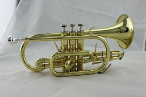 Marea di musica professionale <span class=keywords><strong>oro</strong></span> lacca B flat cornetta - Product Image 5