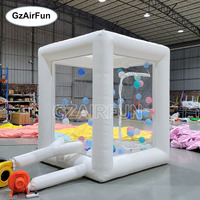 Ballon publicitaire gonflable attrape-argent pour stand de kermesse ATM, impression numérique, pompe à air électrique, ventilateur intégré, personnalisable