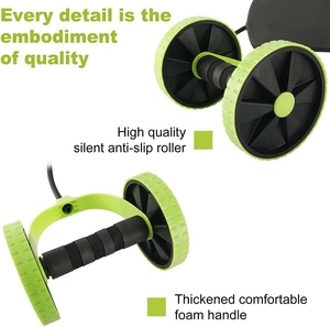 ONESTARSPORT – roue abdominale personnalisée, rouleau, corde de saut, force de préhension, exercice à domicile, gymnastique, Fitness, entraîneur musculaire - Product Image 6