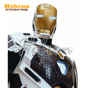Disfraz <span class=keywords><strong>de</strong></span> Mascota <span class=keywords><strong>de</strong></span> Superhéroe al por Mayor, Traje <span class=keywords><strong>de</strong></span> Hierro <span class=keywords><strong>para</strong></span> Adulto, Accesorios <span class=keywords><strong>de</strong></span> Cosplay Simulados, Llamativo <span class=keywords><strong>para</strong></span> Halloween, <span class=keywords><strong>para</strong></span> Alquilar y Vender - Product Image 4