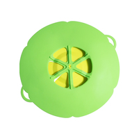 Vente en gros de couvercle en silicone anti-débordement couvercle alimentaire pour casseroles pièces d'ustensiles de cuisine