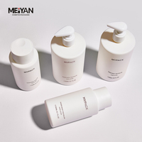 MYPACK Bouteilles en plastique PE-HD de 500ml pour shampooing et après-shampooing, nettoyage et lavage des mains 300ml 500ml