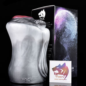 Yocy เครื่องสำเร็จความใคร่สองช่องสำหรับอวัยวะเพศชายจิ๋มเทียมเครื่องสำเร็จความใคร่ด้วยตนเอง - Product Image 6