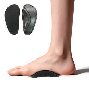 Plantillas con Soporte de Arco para Pies Planos, Almohadillas de PU para Aliviar la Presión y el Dolor de Pies, Plantillas con Soporte de Arco para Hombres y Mujeres - Product Image 1