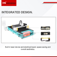 Machine de découpe laser à fibre CNC haute vitesse 3015 pour tôles, 1500W/2000W/3000W/6000W, refroidie par eau, avec système Cypcut, pour la découpe de plaques d'acier