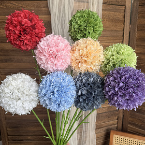 Fleur d'hortensia artificielle Jinxi en tissu de soie pour décoration de mariage et de maison 24079009634 - Product Image 1