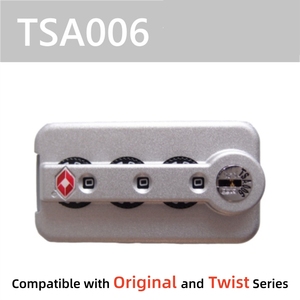 ตัวล็อคกระเป๋าเดินทางแบบวินเทจสุดหรู วัสดุ ABS รุ่น TSA006 <span class=keywords><strong>TSA007</strong></span> อุปกรณ์เสริมสำหรับกระเป๋าเดินทาง ใช้แทนกุญแจล็อค Rimowan TSA - Product Image 2