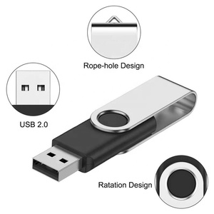 Customized Printing Logo Promotional Business Gift Sets <strong>a</strong> Class Swivel <strong>USB</strong> Flash Drives <strong>USB</strong> <strong>2.0</strong> and 3.0 128MB-128GB - Product Image 4