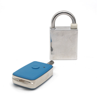 Cadenas sans fil professionnel étanche et durable en acier inoxydable à accès contrôlé, compatible Cloud pour la protection du laiton/du métal/du bois