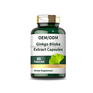 Cápsulas de Extrato de Ginkgo Biloba OEM/ODM para Alívio da Fadiga Ocular, Suplemento Dietético de Extrato de Ginkgo Biloba - Product Image 1