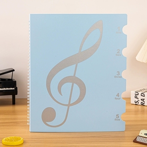 Wholesale Custom Logo A4 Coil <b>Music</b> Score Folder For <b>Music</b> School Supplies - Product Image 3