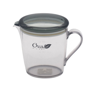Oval <b>Oil</b> Pot Plastic Kitchen <b>Oil</b> <b>Dispenser</b> L Size With Lid For Storage - Product Image 4