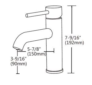 De alta calidad de diseño moderno de agua fría caliente mezclador el Material de latón <span class=keywords><strong>Cuenca</strong></span> del grifo del baño - Product Image 2