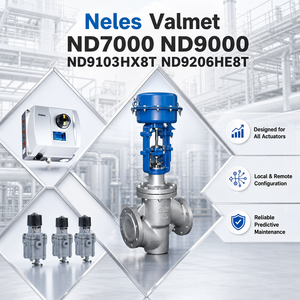 Contrôleur numérique intelligent pneumatique en acier Valmet Me Tso OEM ND7000 ND9000 ND9103HX8T ND9206HE8T - Product Image 6