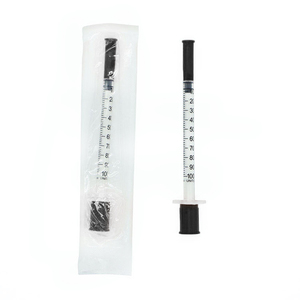 Seringue à insuline stérile jetable en acier inoxydable PP, couleurs violet, noir et rose, 0,5 ml/1 ml, certifiée CE sur mesure - Product Image 6