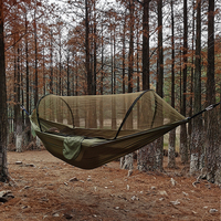 Waterdichte Outdoor Anti-Rollover Nylon Schommelstoel Camping Paal Hangmat Met Klamboe Tuinmeubilair