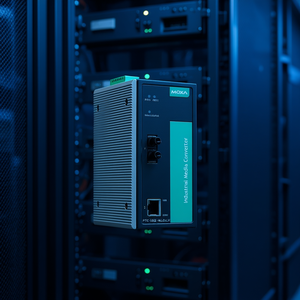 Convertidor de Medios Industriales Moxa PTC-101-M-LC-LV, Equipo de Ethernet a Fibra Óptica - Product Image 3