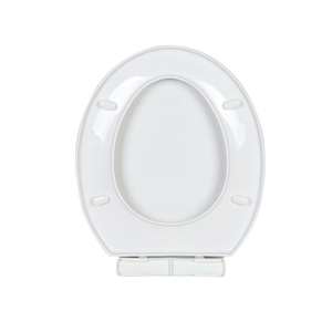 Artículos sanitarios de baño baratos de alta calidad de 18 pulgadas, cubierta de asiento de inodoro de PP <span class=keywords><strong>para</strong></span> <span class=keywords><strong>WC</strong></span>, <span class=keywords><strong>tapa</strong></span> de inodoro de plástico <span class=keywords><strong>para</strong></span> - Product Image 3
