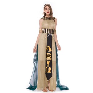 Conjunto de disfraz de Faraón egipcio antiguo <span class=keywords><strong>para</strong></span> adultos, emperatriz, Reina, Rey, <span class=keywords><strong>para</strong></span> fiesta de Halloween, parejas medievales, <span class=keywords><strong>trajes</strong></span> inspirados en Anime - Product Image 4