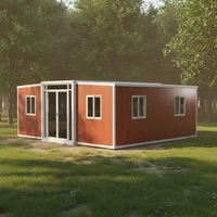 Dacheng Maison Conteneur de Luxe Préfabriquée à Panneaux Sandwich 20FT/30FT/40FT, Entrepôt Extérieur Extensible à Usages Multiples