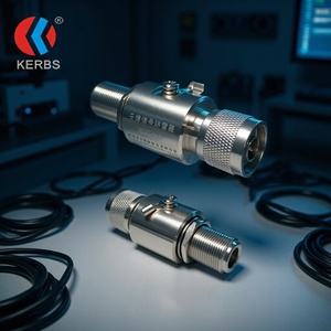 Kerbs เครื่องป้อนเสาอากาศป้องกันไฟกระชาก10kA KLF-X-N 50โอห์ม0-3กรัม MHz สำหรับการป้องกันสัญญาณ - Product Image 1