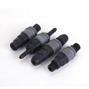 Connecteur pneumatique rapide NGS SP20 PP40 SM30 en plastique et acier, autobloquant pour tuyau d'air 8x5MM 10x6.5MM 12x8MM - Product Image 2
