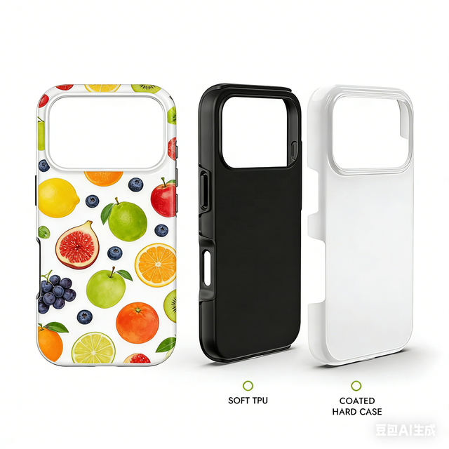 Diy Shell Back Skin 3D Sublimation Blank Luxury Double Cover Mobile Cell Phone Case for Mobile Phone Accessories Store