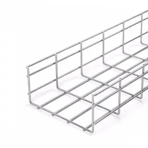 Galvanized Cable Trays Wireway Perforated Cable Tray System for Routing Cables Wires