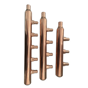 High-Flow Rate Copper Intelligent Manifold Kit Underfloor Heating Household Valve Accessories <b>Plumbing</b> <b>Hoses</b> - Product Image 4