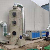 Épurateur de gaz acides/desulfurisation/gaz de combustion/clorure d'hydrogène, épurateur humide vertical Venturi personnalisable