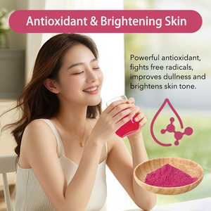 AMulyn Polvere di Frutti di Bosco Liofilizzati Biologici Naturali Superfood Istantanei (Fragola, Mirtillo Rosso, Bacche di Acai) <span class=keywords><strong>per</strong></span> Bevande - Product Image 5