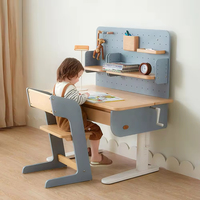 2025 nouveau Desgin bureau à domicile écriture utiliser ordinateur étudiant ordinateur portable Table d'étude bureau et chaise ensemble avec étagère de rangement
