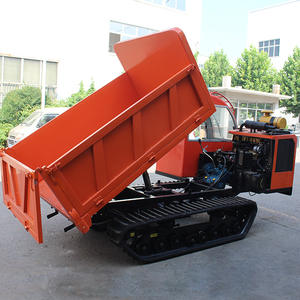 Super Promotions Mini Dumper sur chenilles Mini Dumper tout terrain Diesel agricole Mini Dumper sur chenilles 1 tonne - Product Image 3