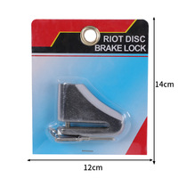 Antivol de disque pour moto et vélo électrique, empilable, anti-effraction, en métal, pour véhicules électriques