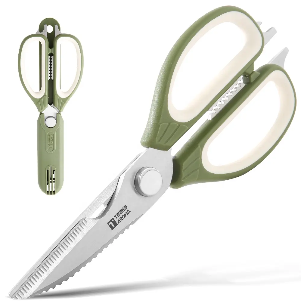 Multifunction Detachable Kitchen Scissors Heavy Duty Stainless Steel Kitchen Scissor Kitchen Shears Poultry and Seafood