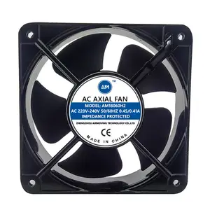 180Mm 110V 230V 380V Industriële Ac Axiale Ventilator 180X180X60Mm Am18060